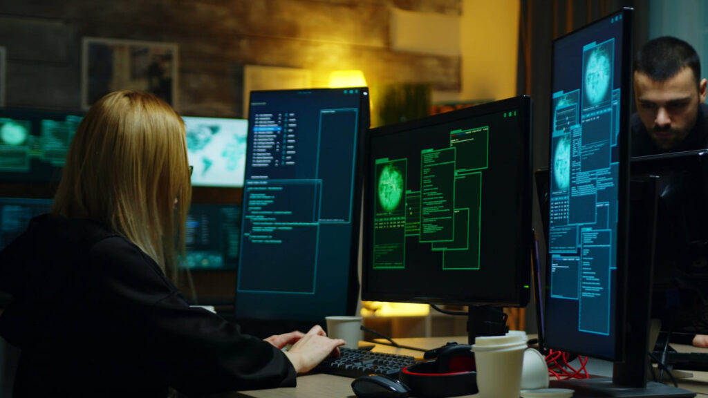 illustration cybercriminalité en ligne
