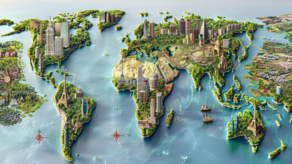 Voyagez à travers les pays en M : guide complet