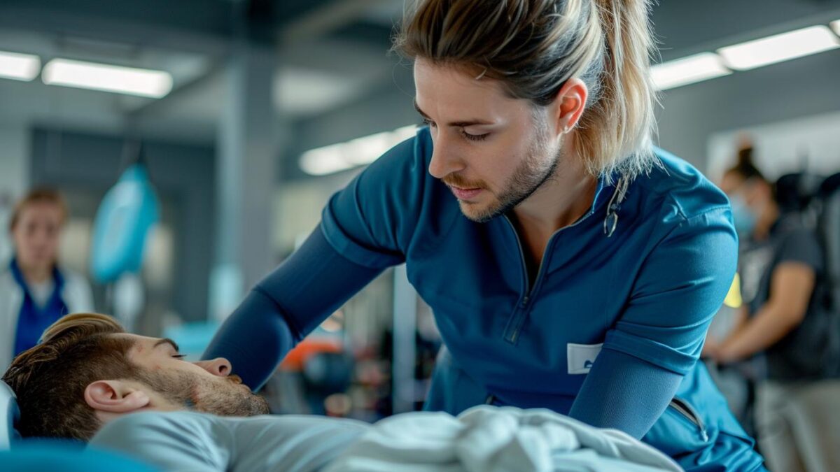 Kiné sportif : carrière et formations