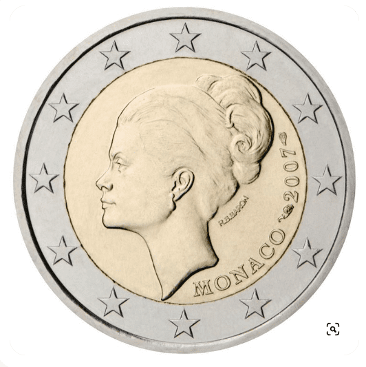 deux euros grace kelly 2007